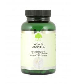 MSM 500mg és C-vitamin (kalcium aszkorbát) 100mg 120 kapszula (G&G)